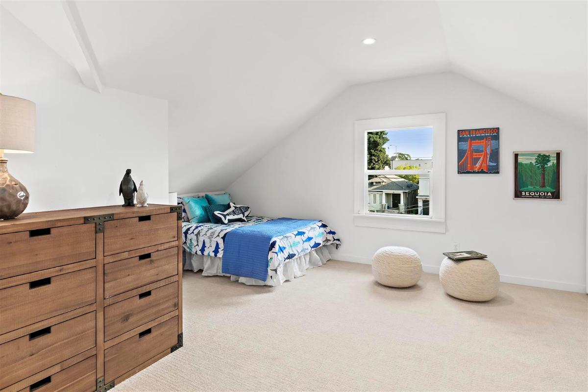 5310 Dover Street upstairs bedroom