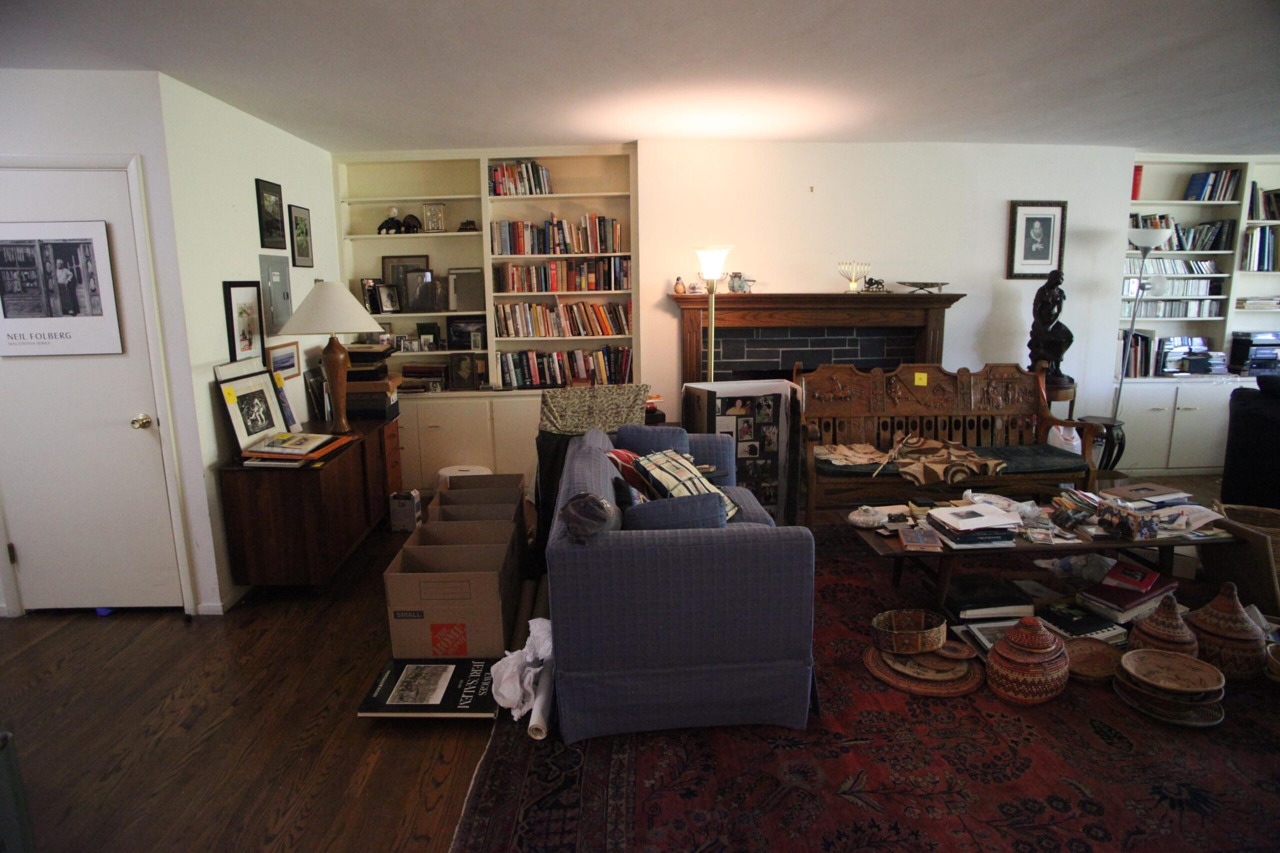 1515 Oxford Street, Unit 3A, Berkeley Living Room Before